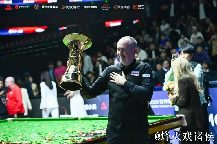 西安大奖赛夺冠 威廉姆斯成最年长的斯诺克排名赛冠军